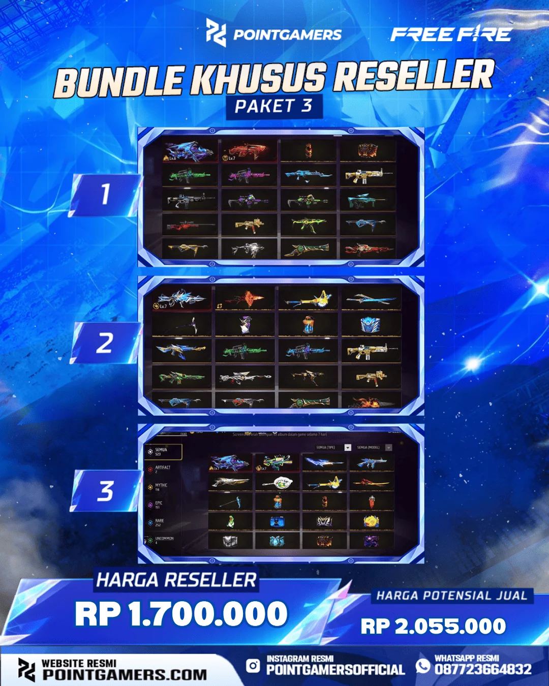 FFR001 - BUNDLE FF HEMAT BANGET