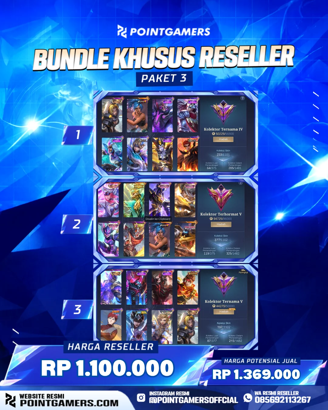 MLR021 - BUNDLE ML DISKON MAX