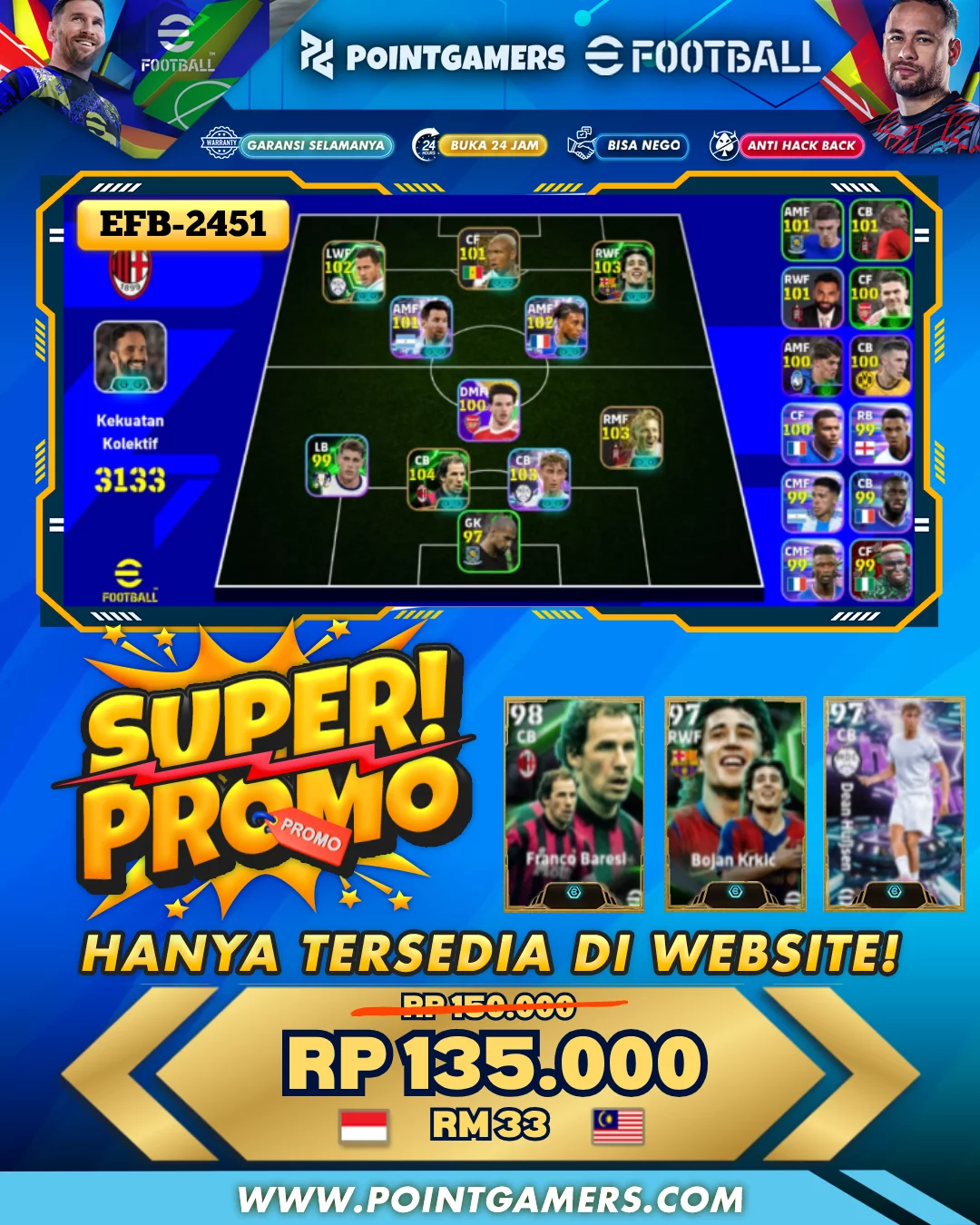 EFB-2451 - PROMO FRANCO BARESI 98
