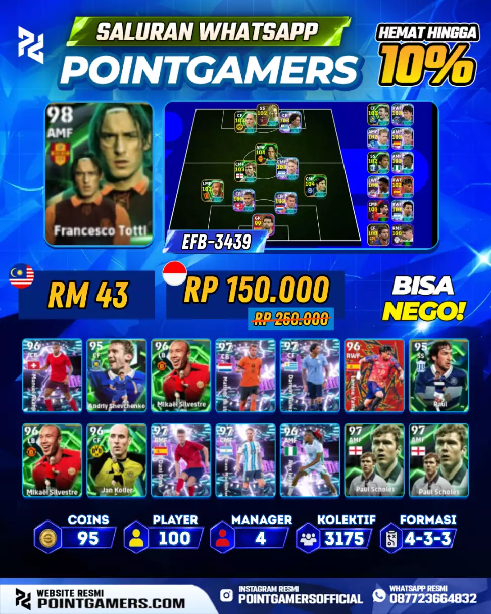 EFB-3439 - FRANCESCO TOTTI 98