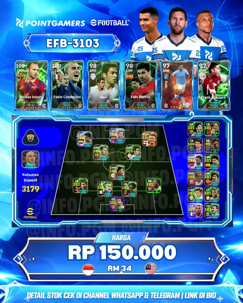 EFB-3103 - ANDRES INIESTA 100