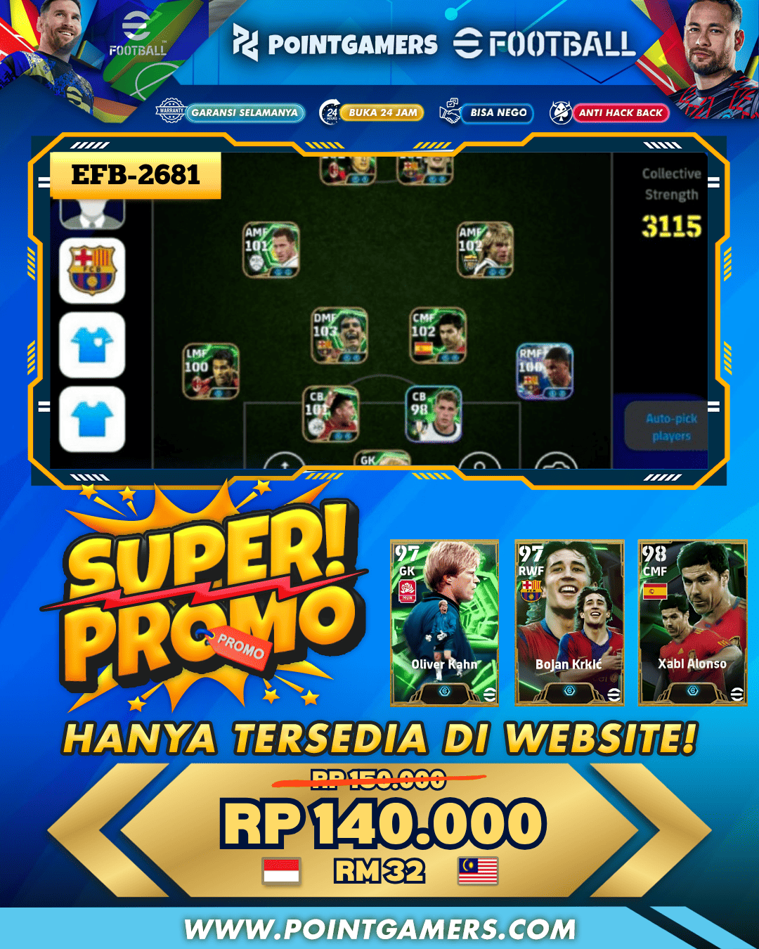 EFB-2681 - PROMO PAVEL NEDVED 100