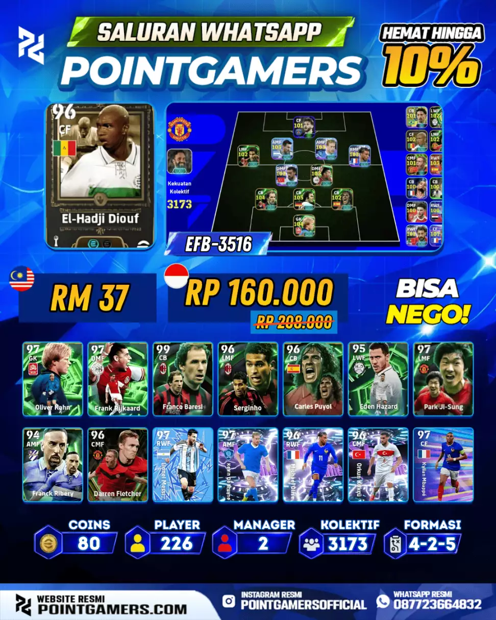 EFB-35136 - EL HADJI DIOUF 96