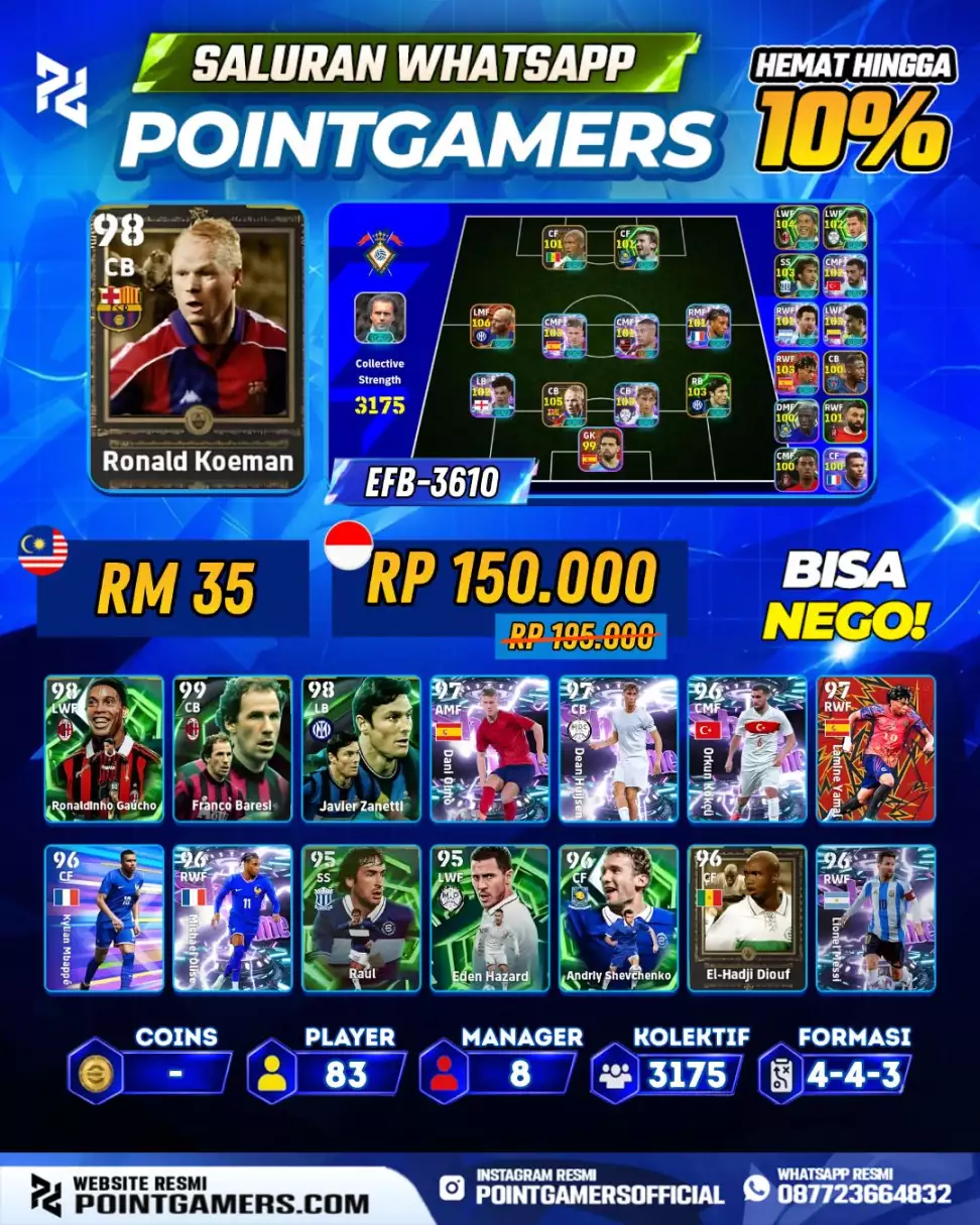 EFB-3610 - RONALD KOEMAN 98