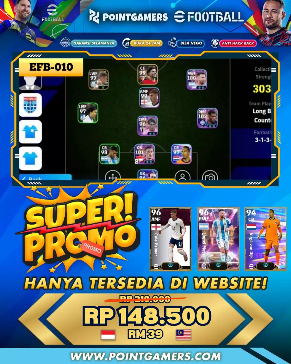 EFB-010 - PROMO LIONEL MESSI 96