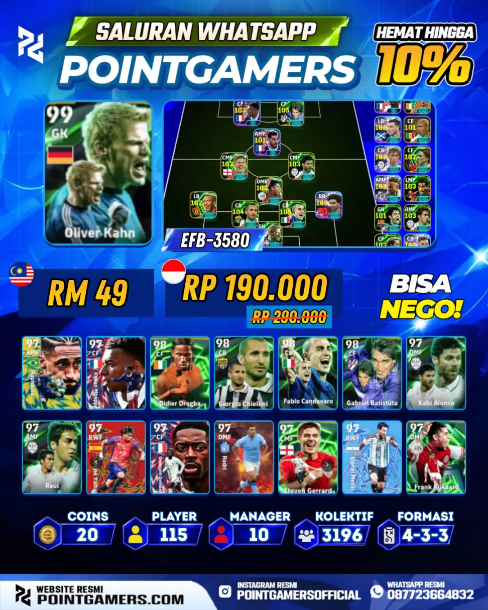 EFB-3580 - OLIVER KAHN 98