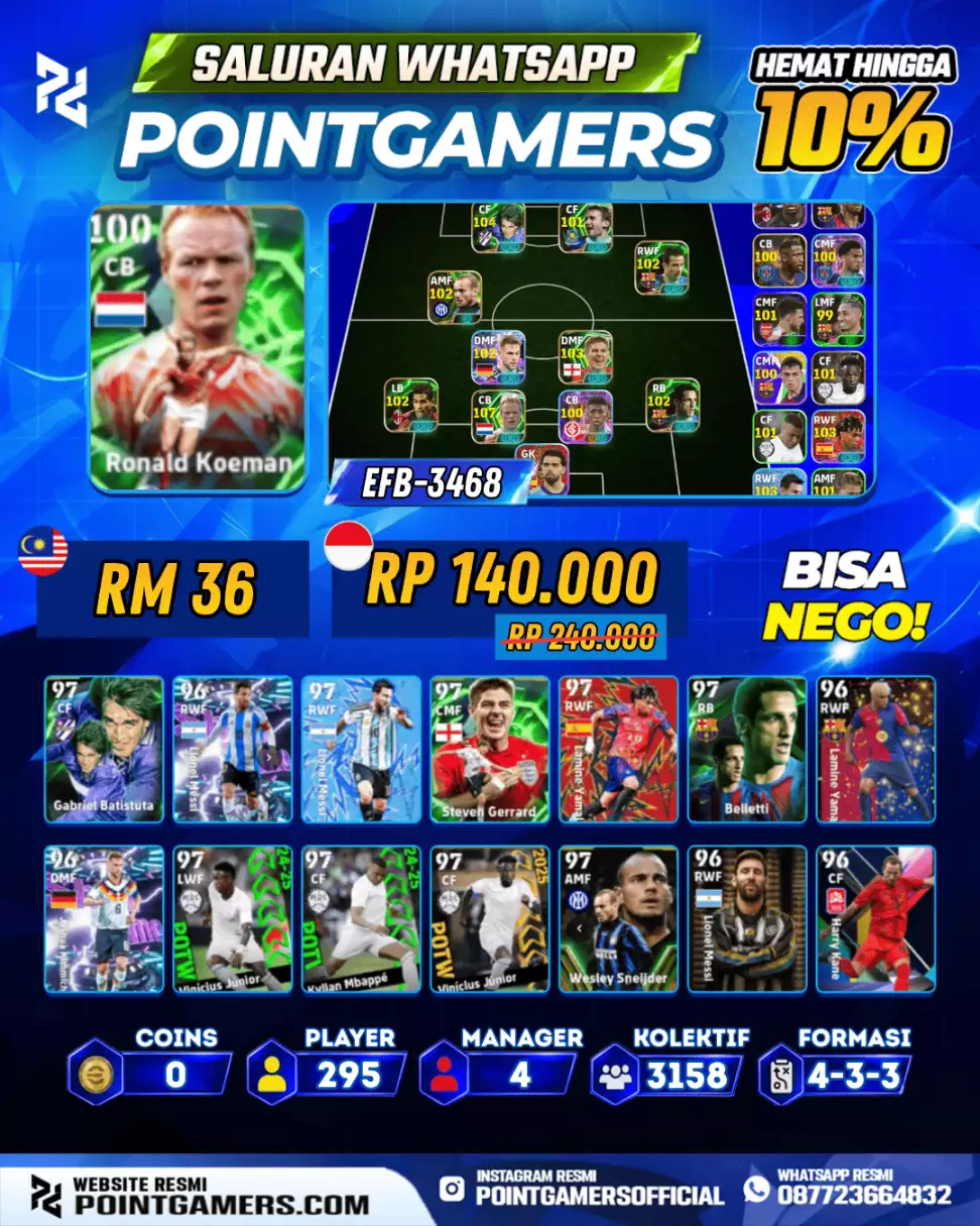 EFB-3468 - RONALD KOEMAN 100