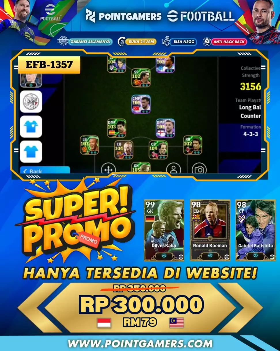EFB-1357 - PROMO RONALD KOEMAN 98