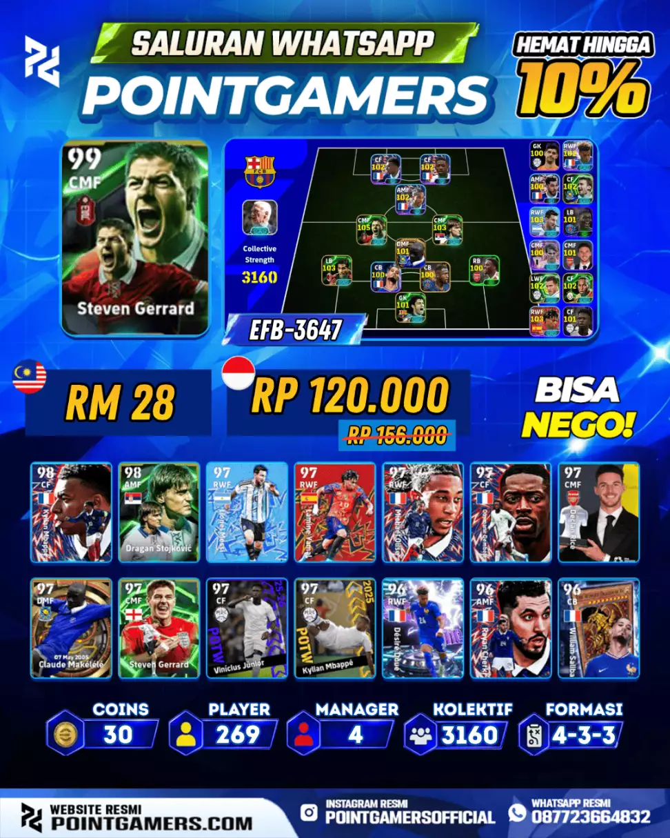 EFB-3647 - STEVEN GERRARD 99