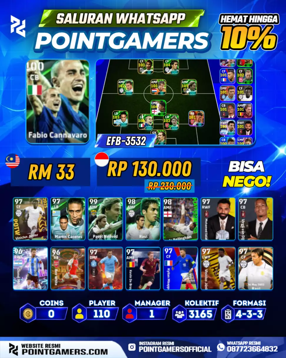EFB-3532 - FABIO CANNAVARO 100