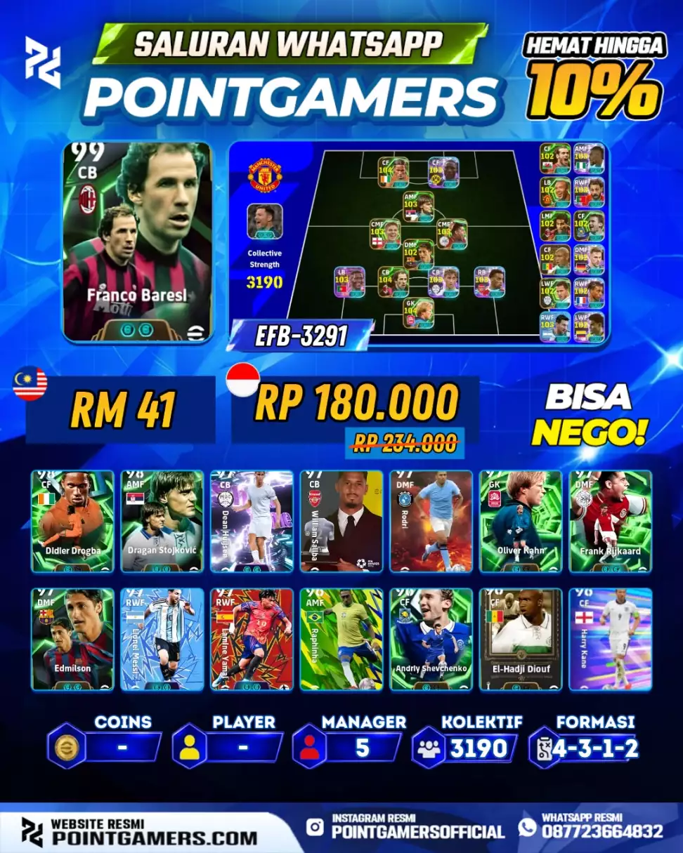 EFB-3291 - FRANCO BARESI 99