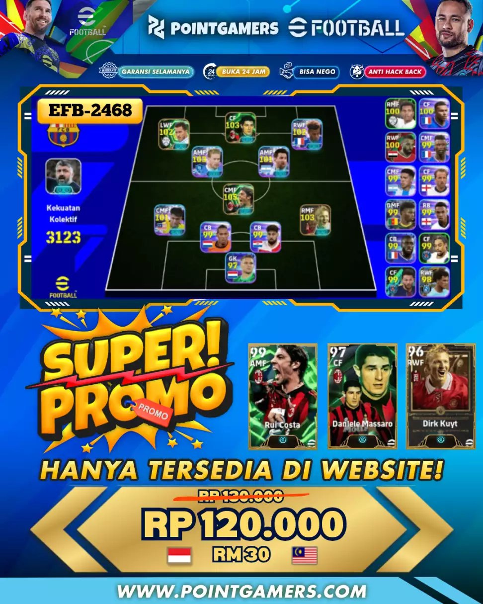 EFB-2468 - PROMO RUI COSTA 99