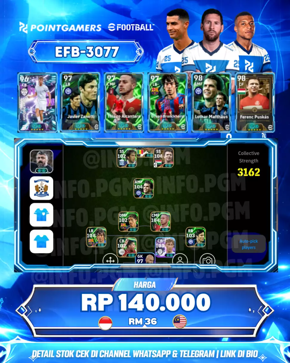 EFB-3077 - FERENC PUSKAS 98