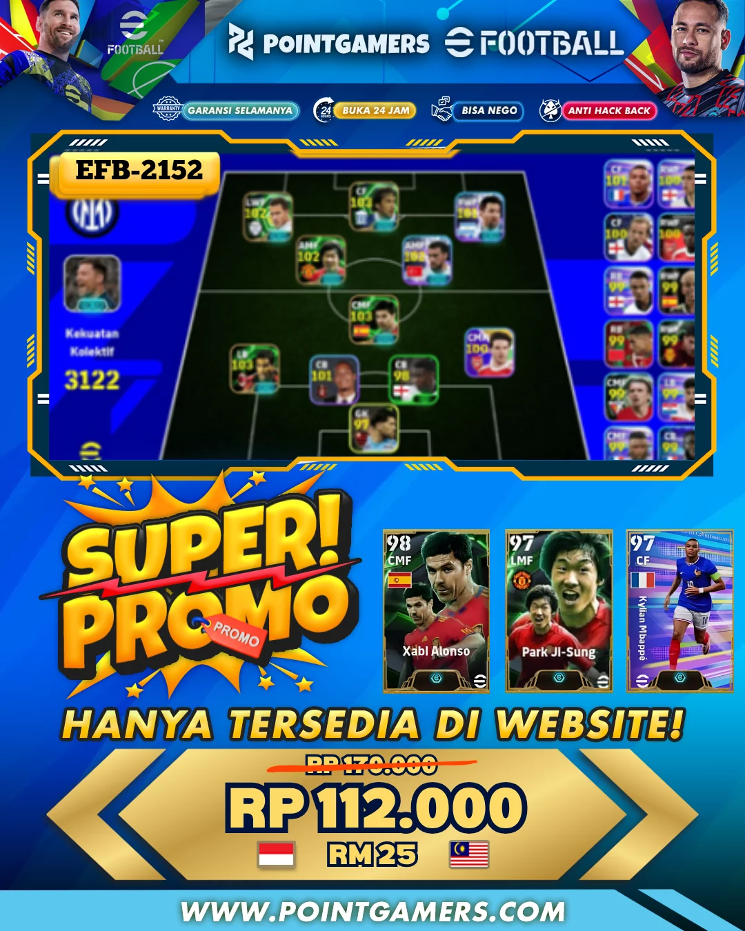 EFB-2152 - PROMO XABI ALONSO 98