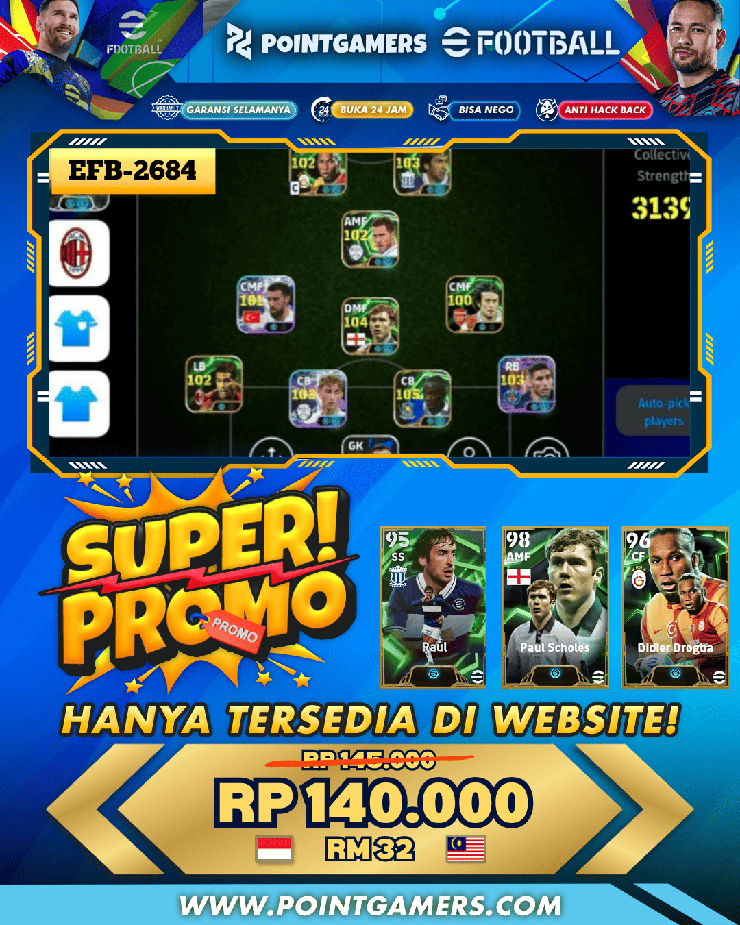 EFB-2684 - PROMO CLAUDE MAKELELE 99