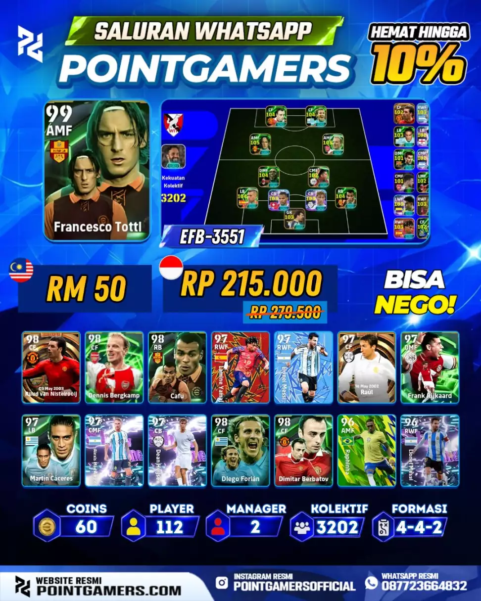 EFB-3551 - FRANCESCO TOTTI 99