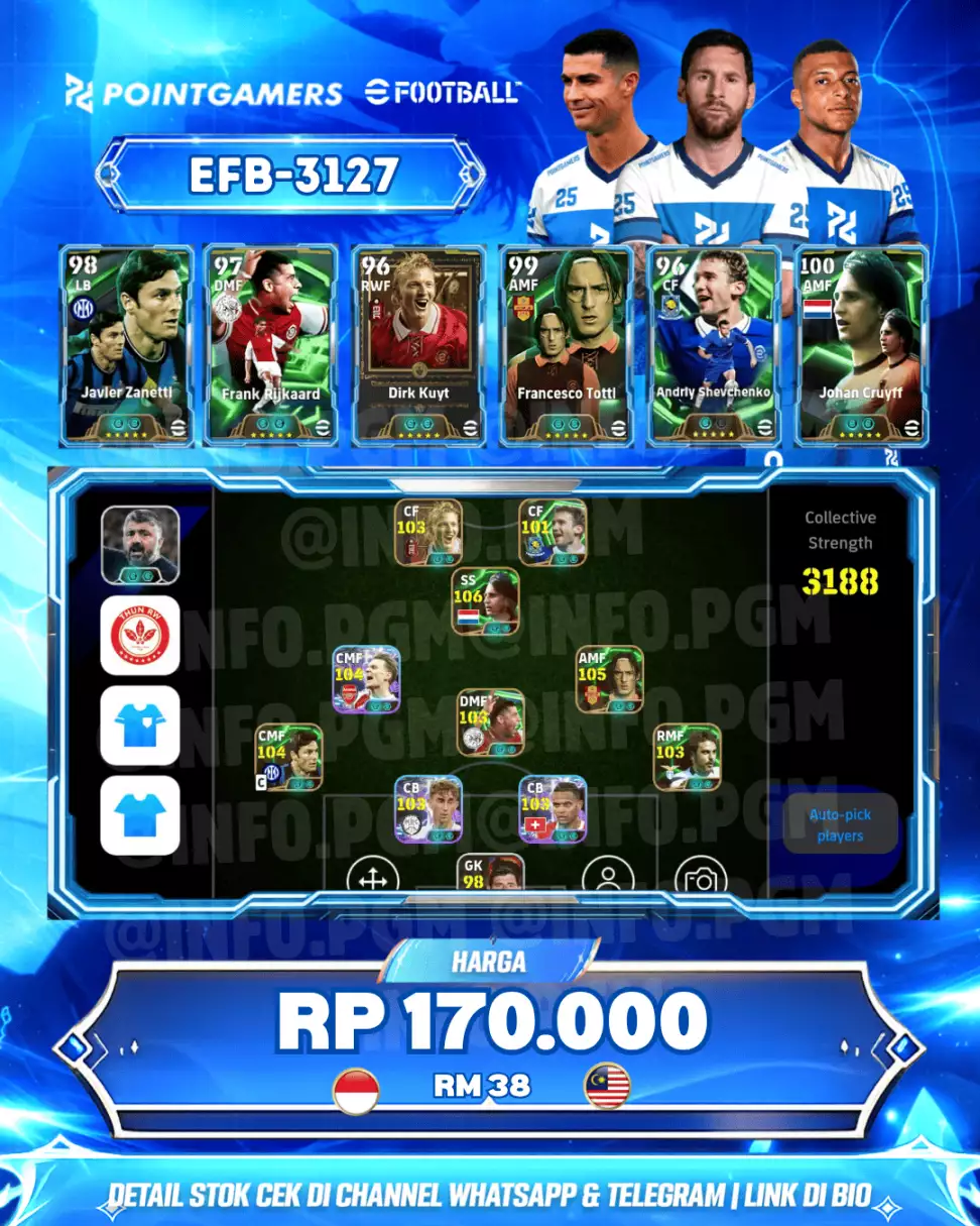 EFB-3127 - JOHAN CRUYFF 100
