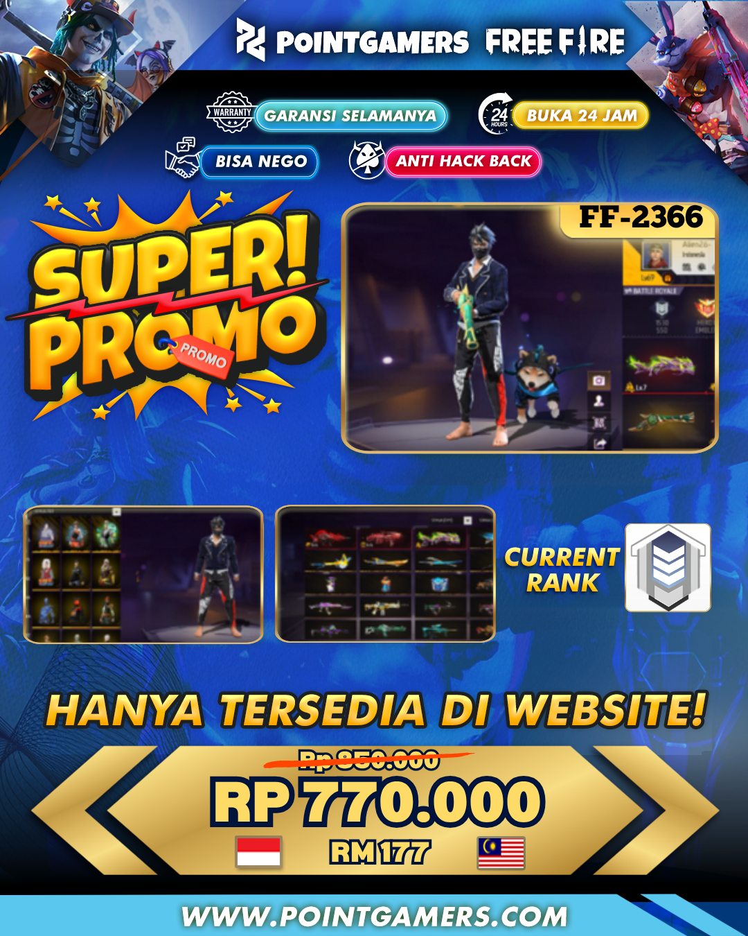 FF-2366 - PROMO OTW 3 EVO MAX , SG² TROMPET