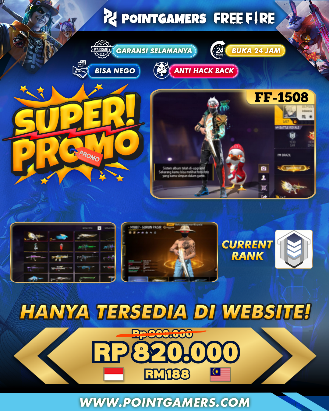 FF-1508 - PROMO 2 EVO GUN MAX, SG 3 RASA