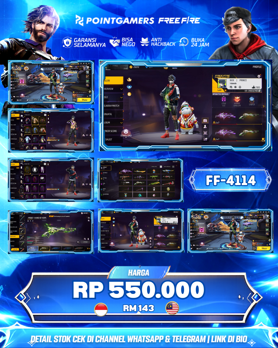 FF-4114 - EVO 1 MAX, SG 2 LUMUT