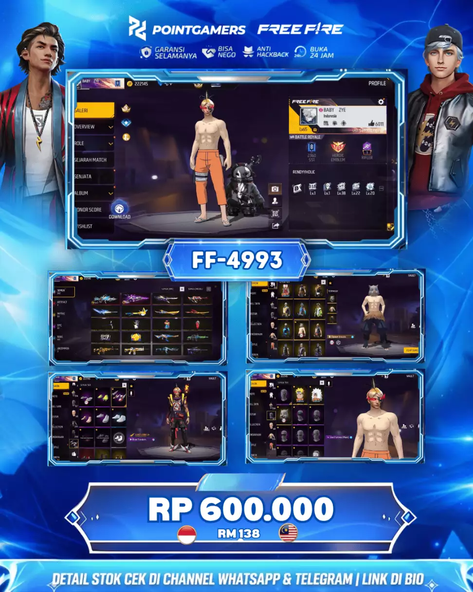FF-4993 - EVO MAX 2, SG 2 EVO MAMBA BUNNY