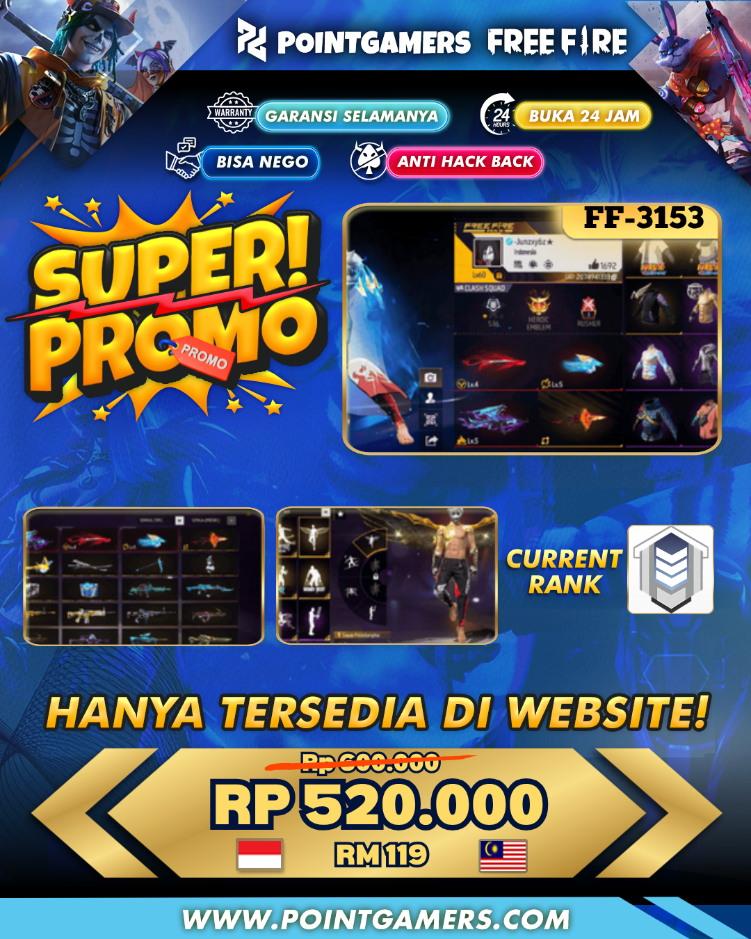 FF-3153 - PROMO 3 EVO 1 MAX , SG² MAMBA 2RASA