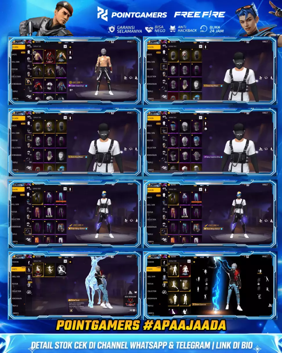 EVO MAX 1, SG 2 LUMUT, EVO, MAMBA 2