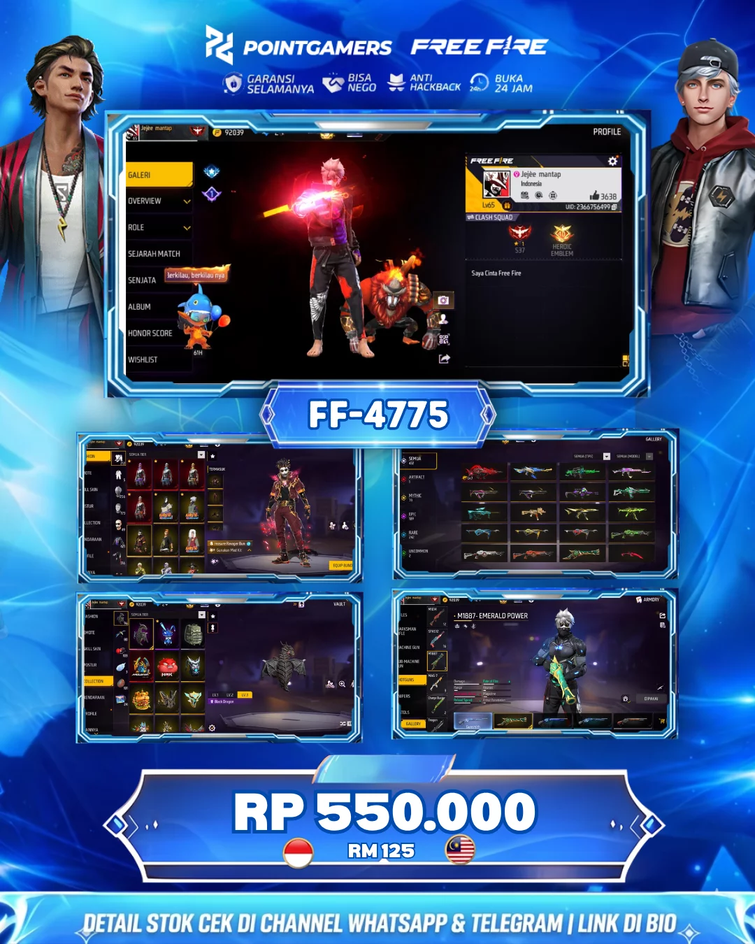 FF4775 - MAX 1, SG 2 TEROMPET ,  MAMBA