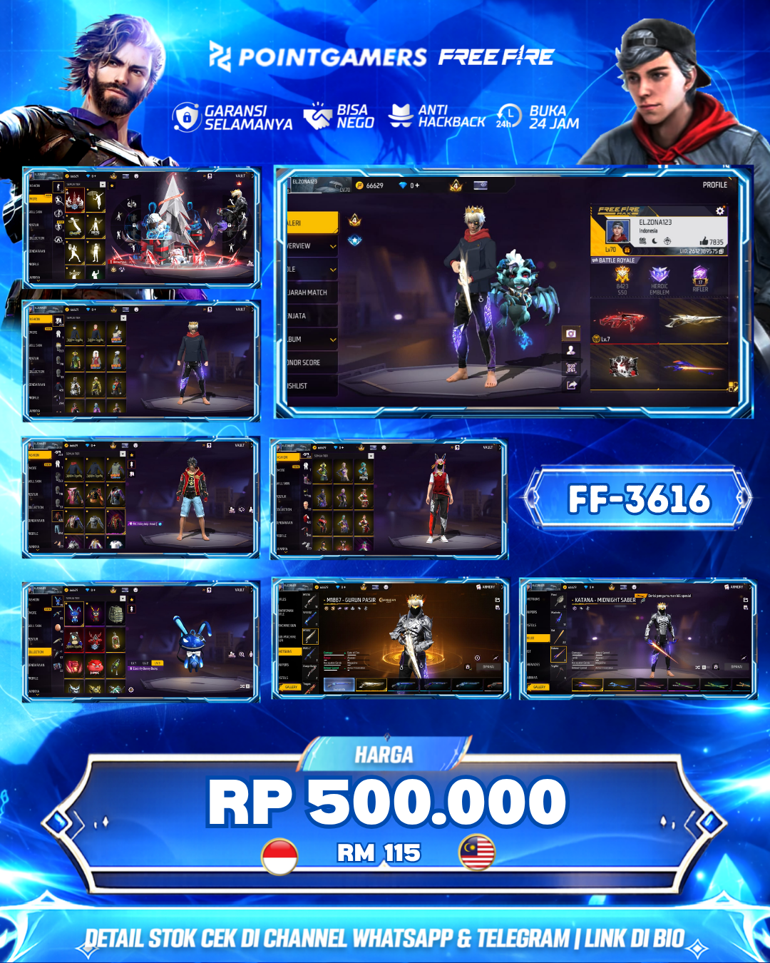 FF-3616 - 1 EVO MAX , SG² GURUN 4RASA