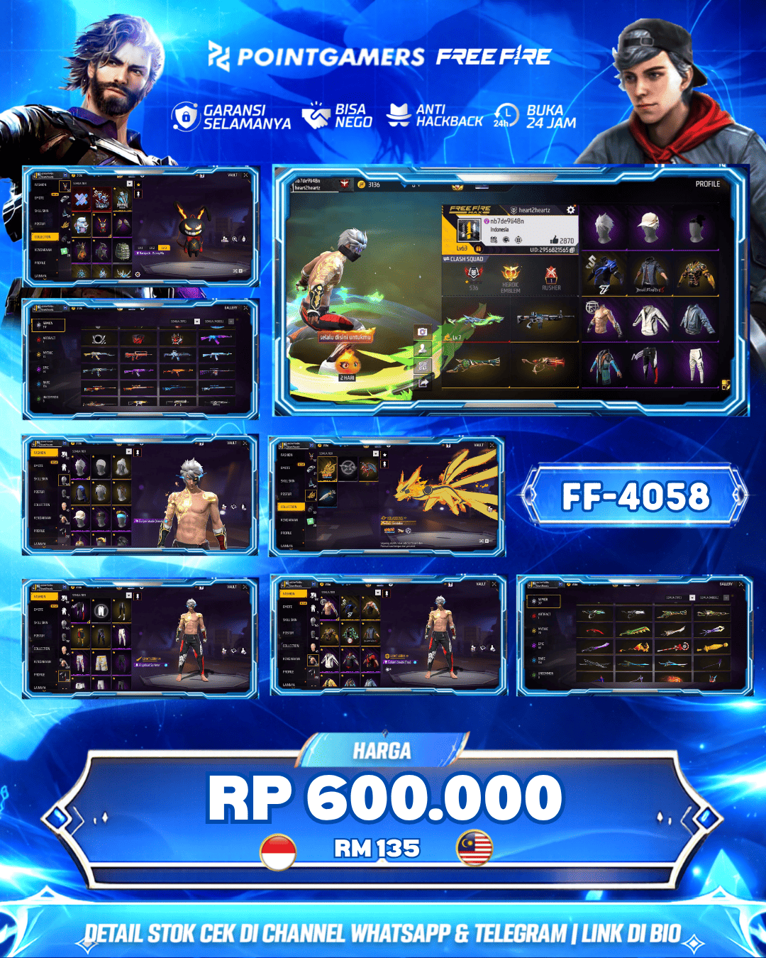 FF-4058 - 1 EVO MAX, SG2 KNALPOT 2RASA
