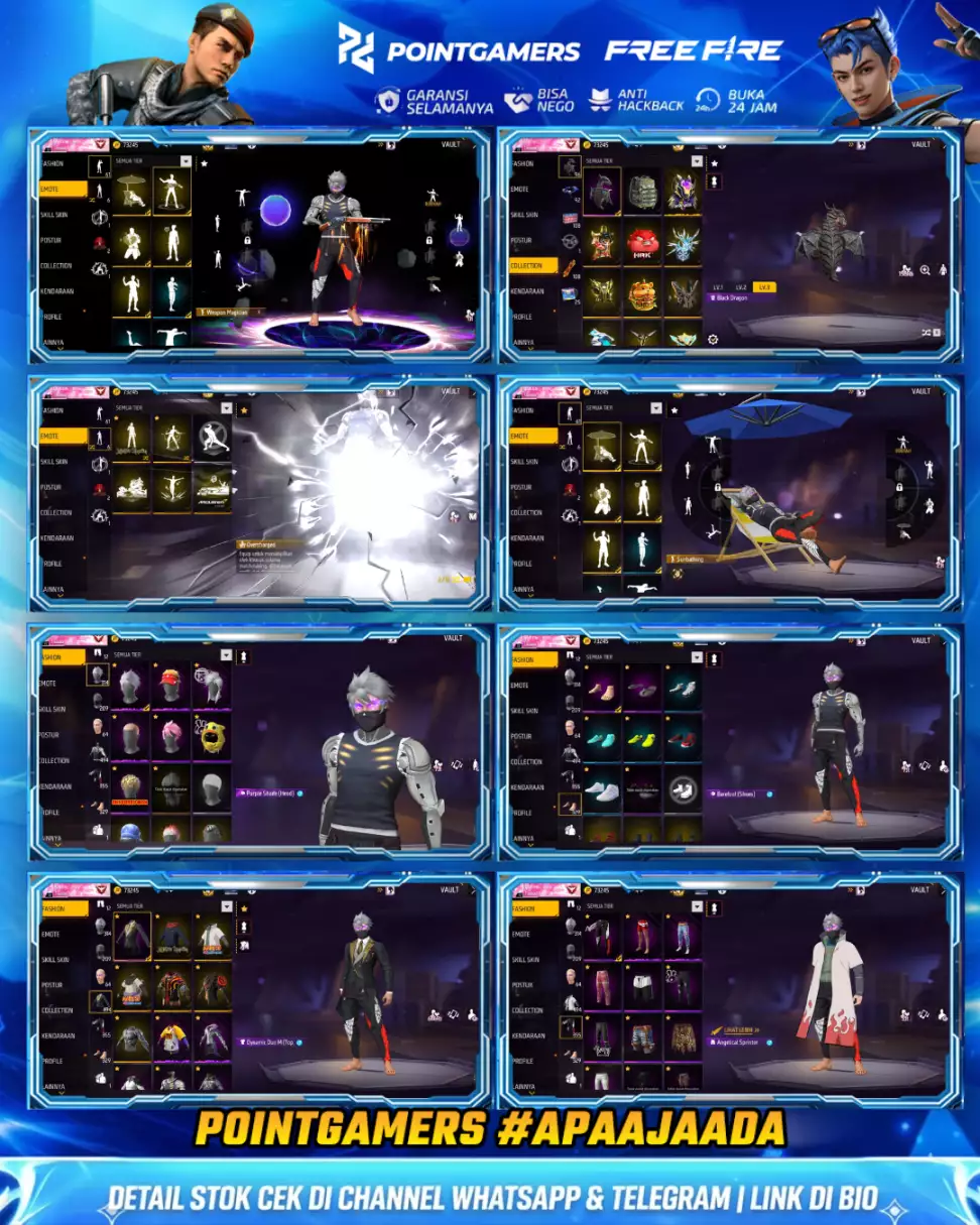 EVO 4, MAX 1, SG 2 :EVO,GOLDEN,MAMBA 2