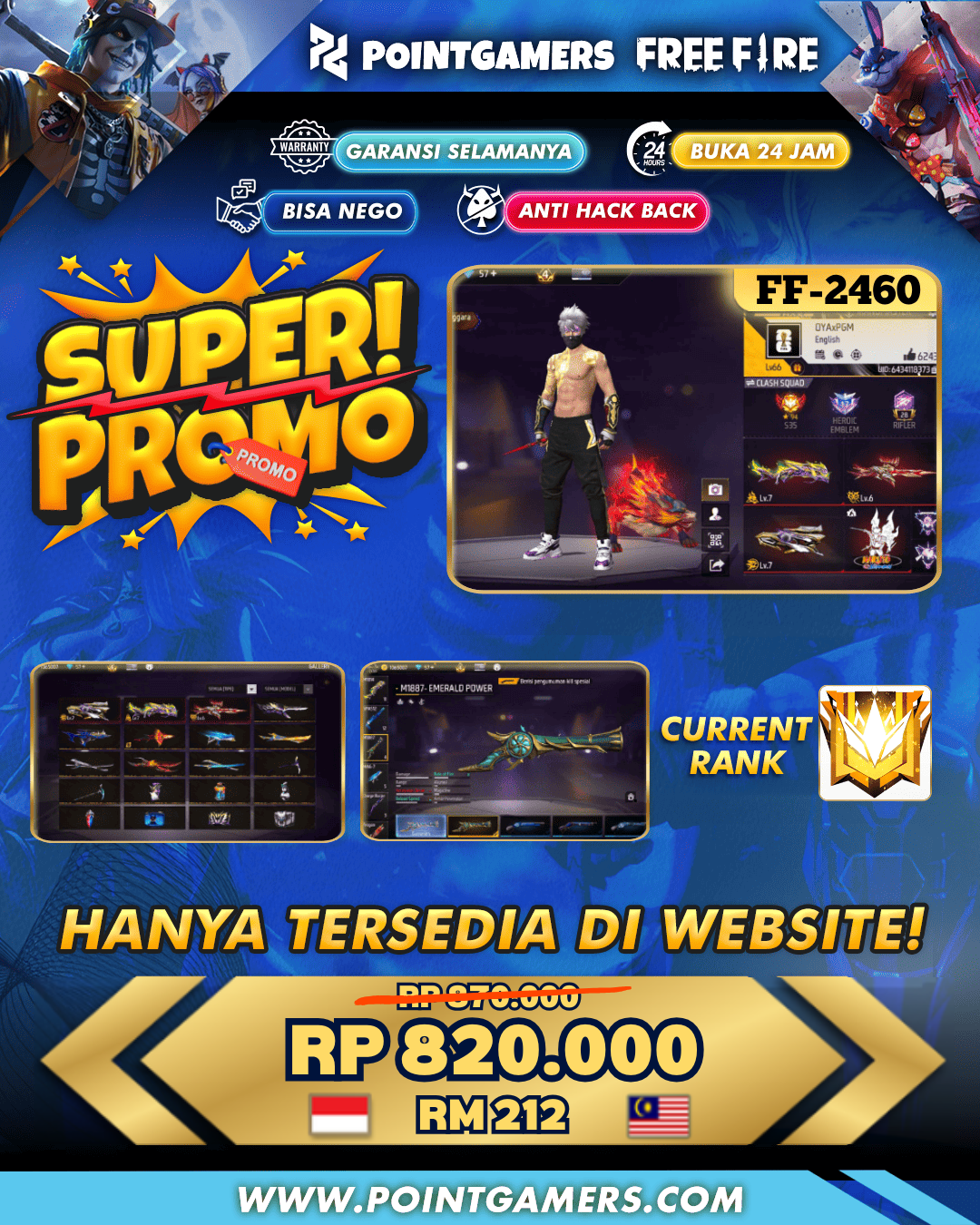 FF-2460 - PROMO OTW 3 EVO MAX , SG² TROMPET