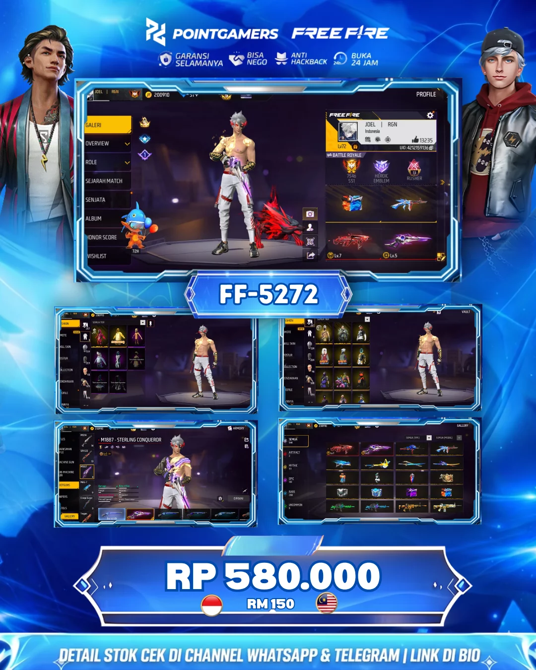 FF-5272 - EVO 2 MAX 1, SG2 EVO FT BUNNY