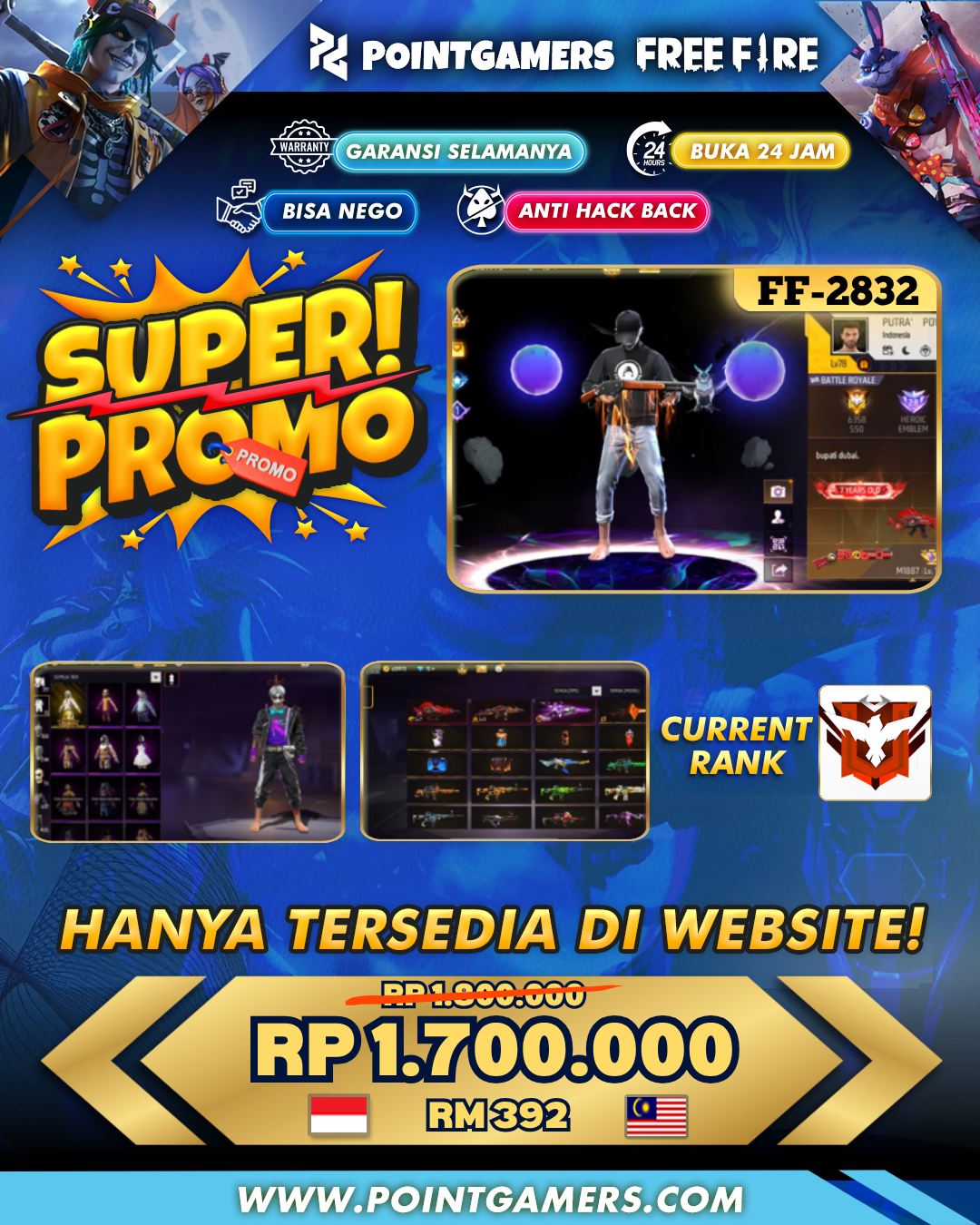 FF-2832 - PROMO MAX 2, SG 2 TROMPET,GURUN PASIR, MAMBA