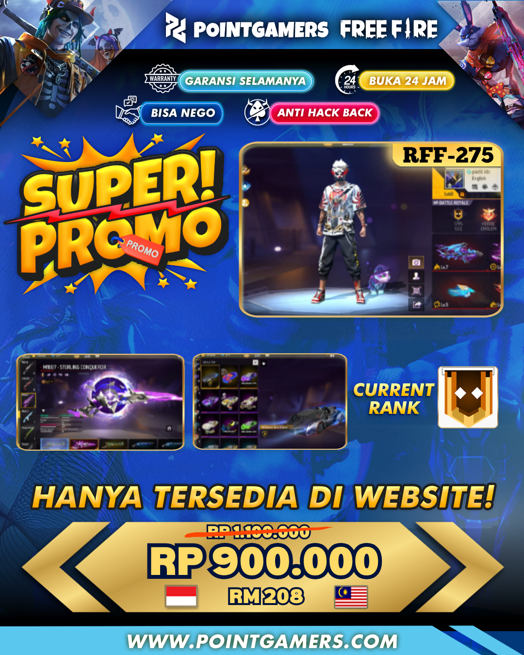 RFF-275 - PROMO 4 EVO MAX 3, SG2 EVO 2RASA