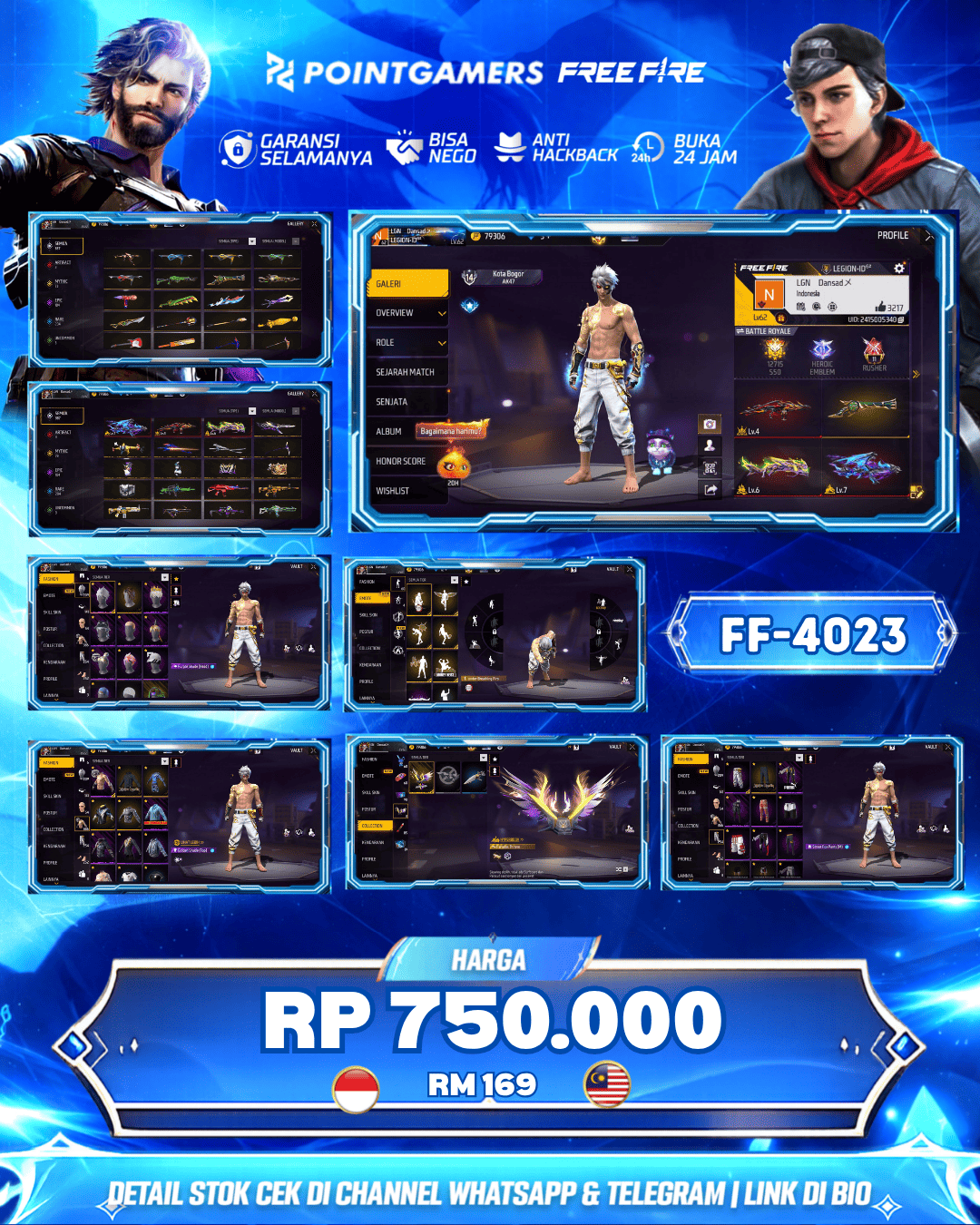 FF-4023 - 3 EVO MAX 1 TW 2, SG2 KNALPOT 2RASA