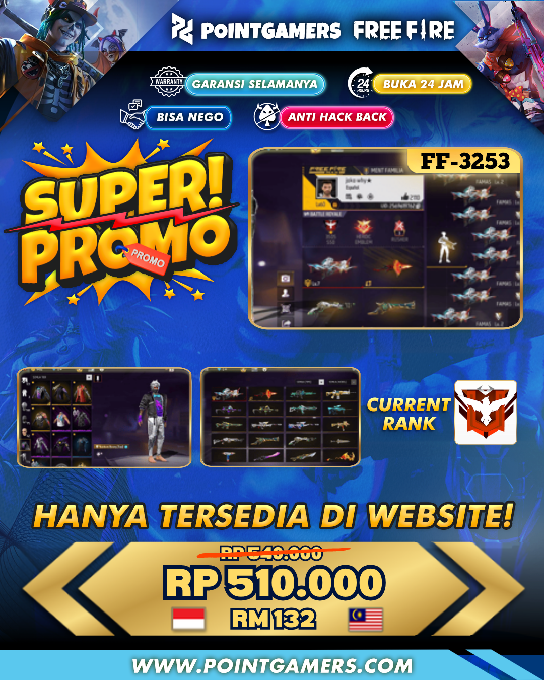 FF-3253 - PROMO MAX 1, SG 2 LUMUT