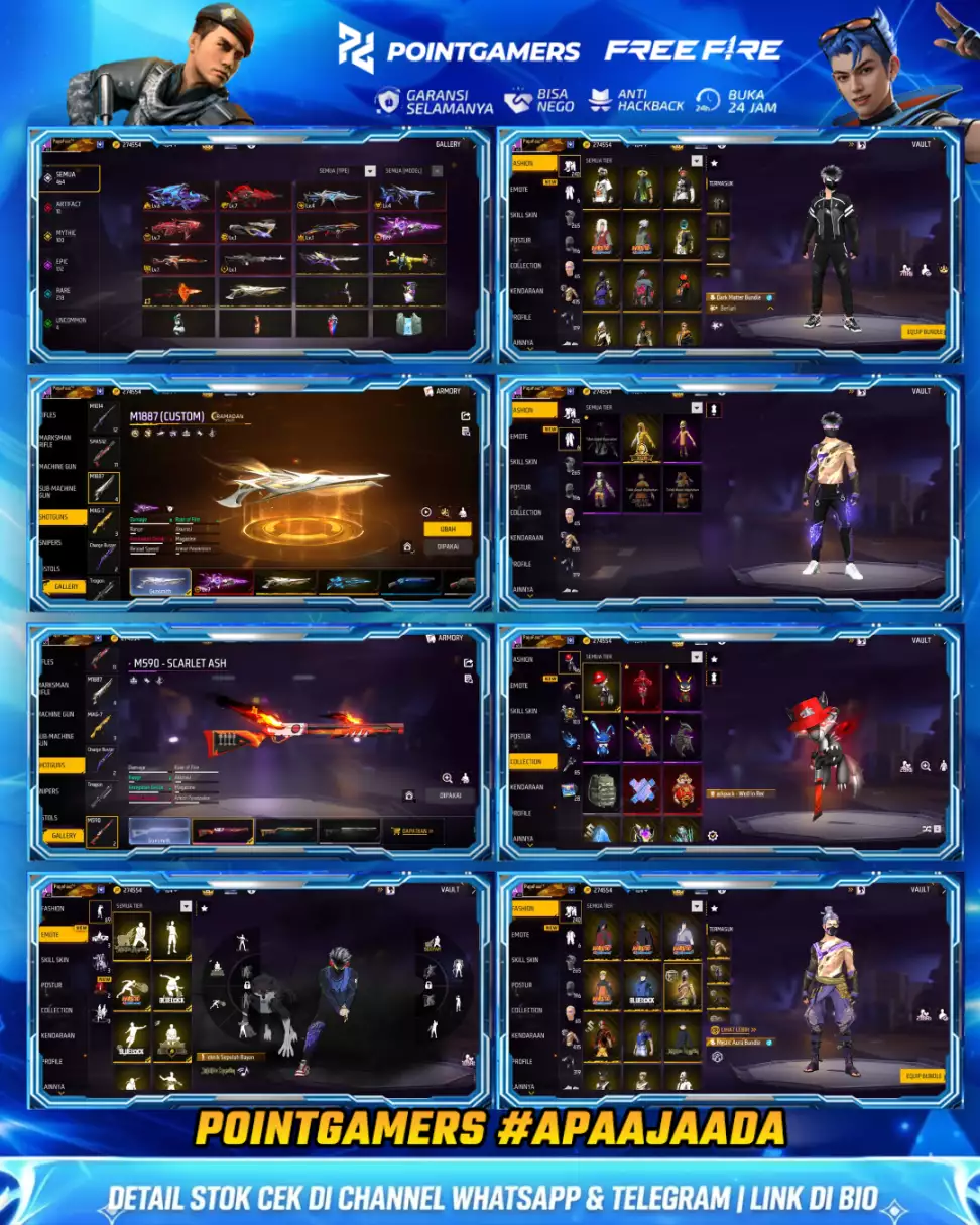 EVO 10 MAX 3 OTW 4, SG2 : 4 RASA, EVO GURUN AQUA MAMBA 2