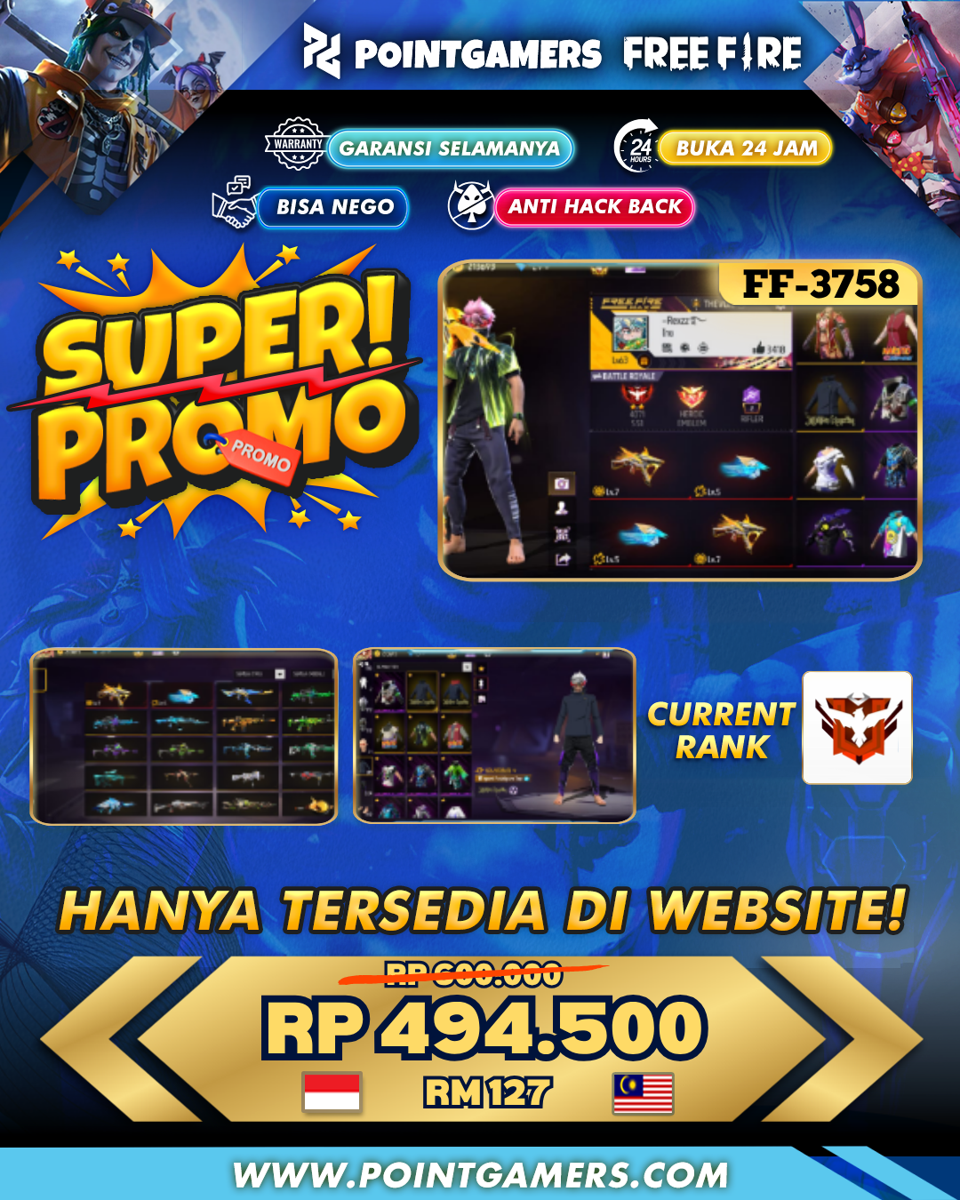 FF-3758 - PROMO 2 EVO MAX , SG² MAMBA 2RASA