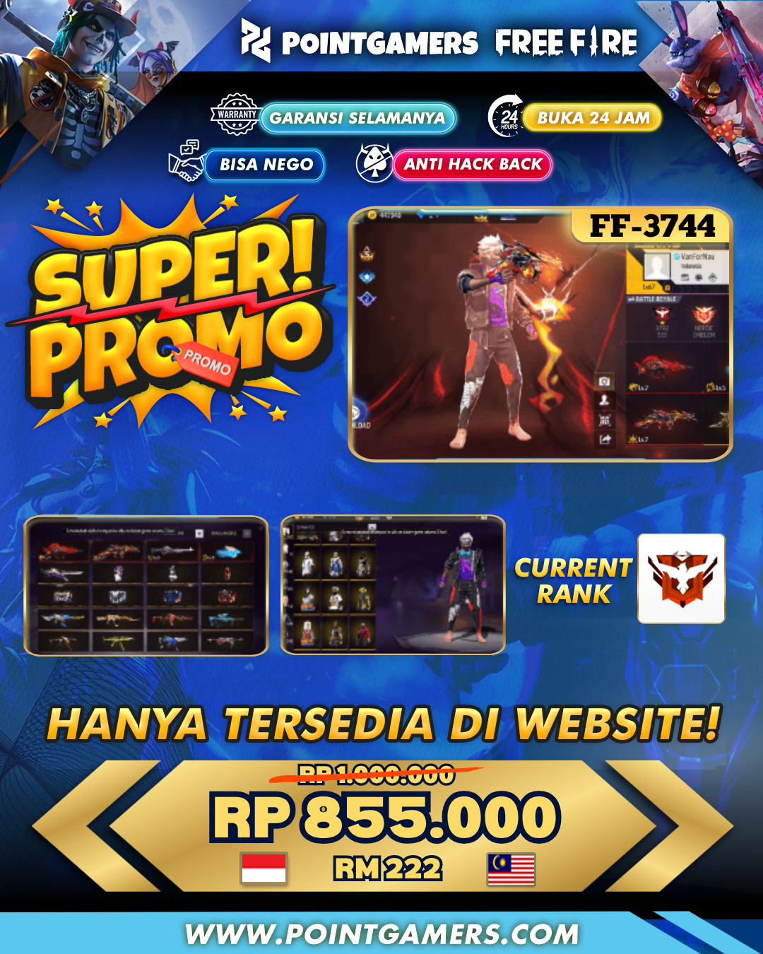 FF-3744 - PROMO EVO 4 : MAX 3, SG 2 : TROMPET