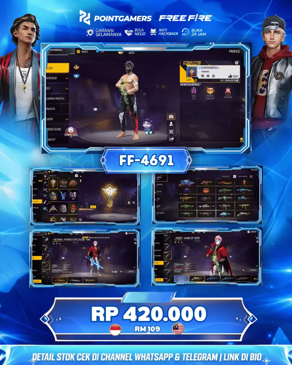 FF-4691 - 1 EVO MAX , SG² LUMUT 3RASA