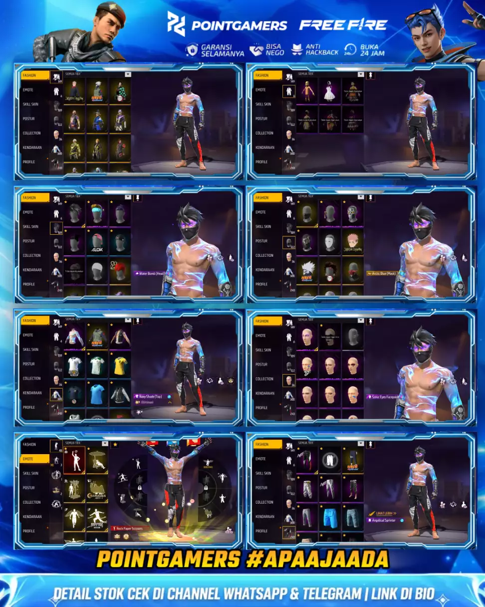 3 EVO TW MAX 1, SG2 LUMUT 2RASA 2
