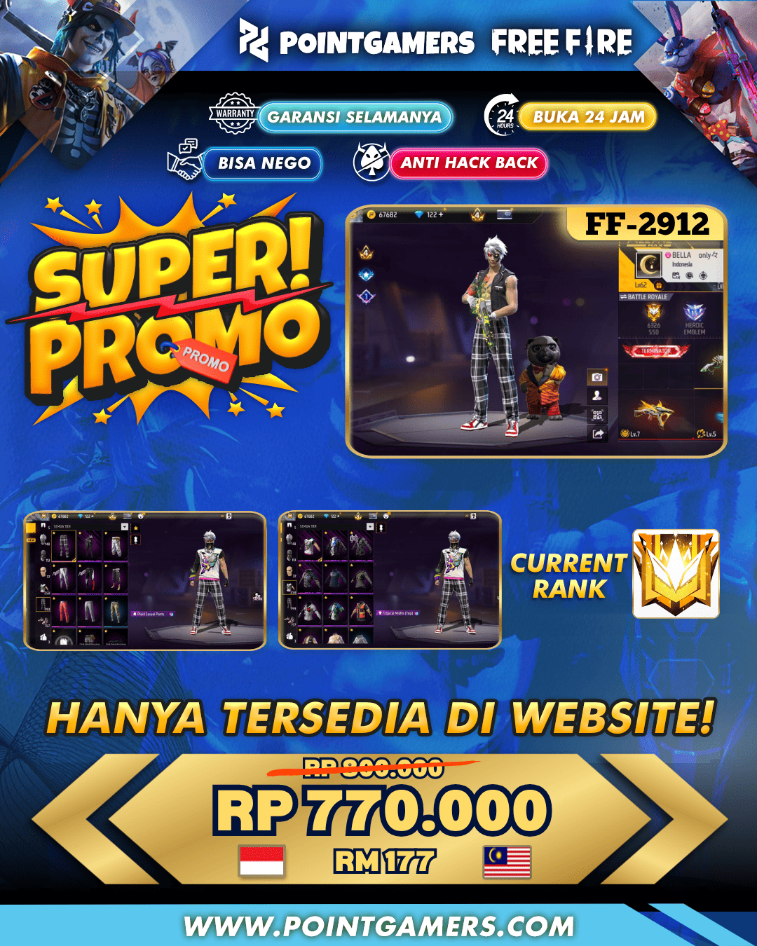 FF-2912 - PROMO MAX 2, SG 2 LUMUT