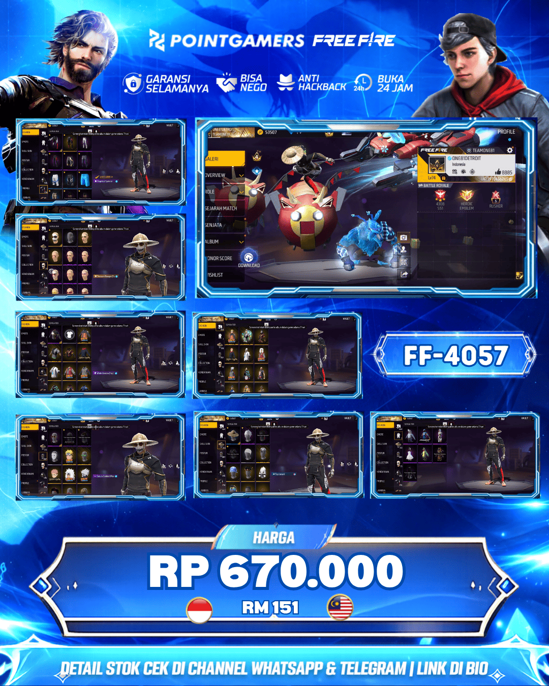 FF-4057 - 3 EVO MAX 1 TW 2, SG2 LUMUT 2RASA