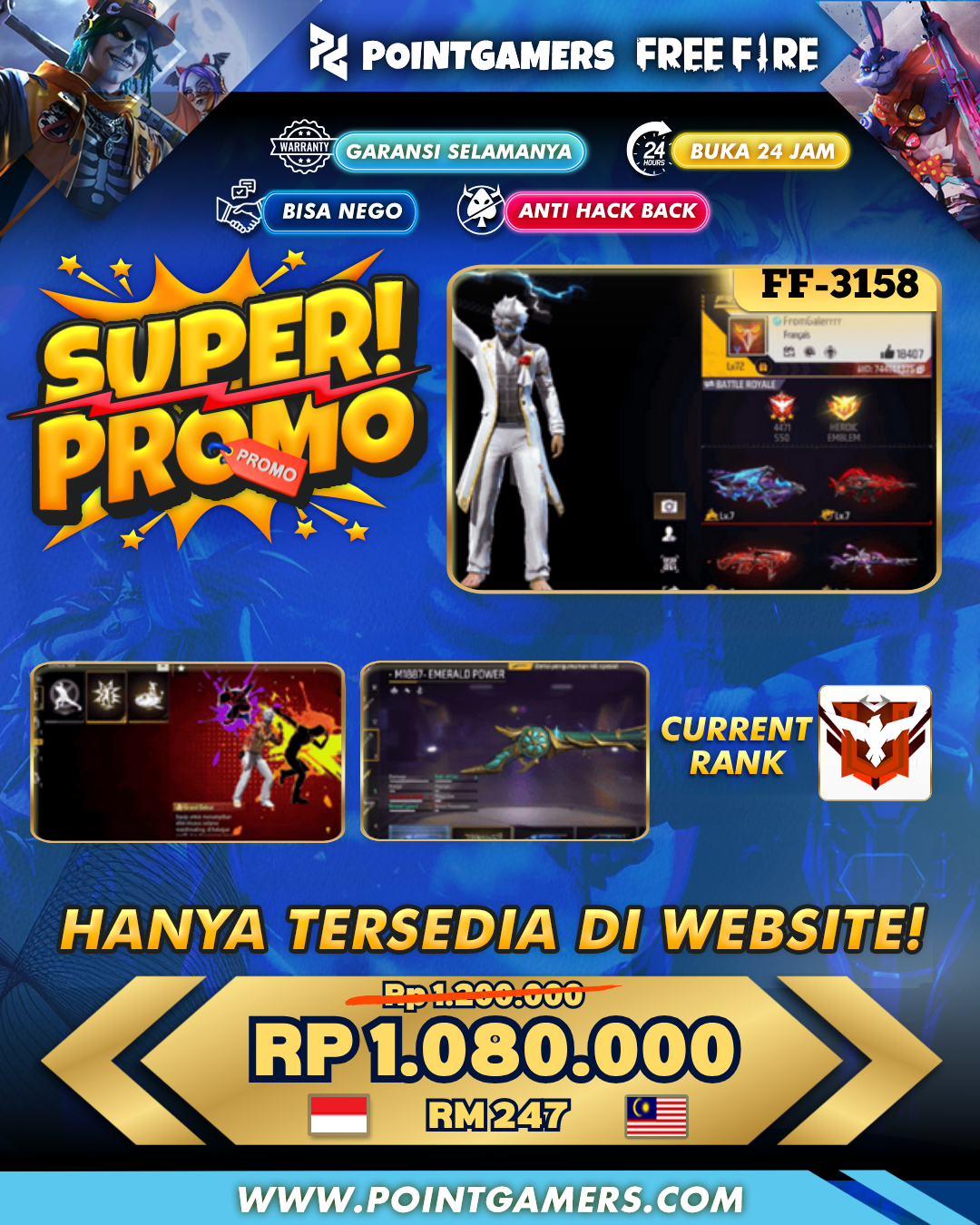 FF-3158 - PROMO EVO 4 MAX 3, SG 2 TROMPET