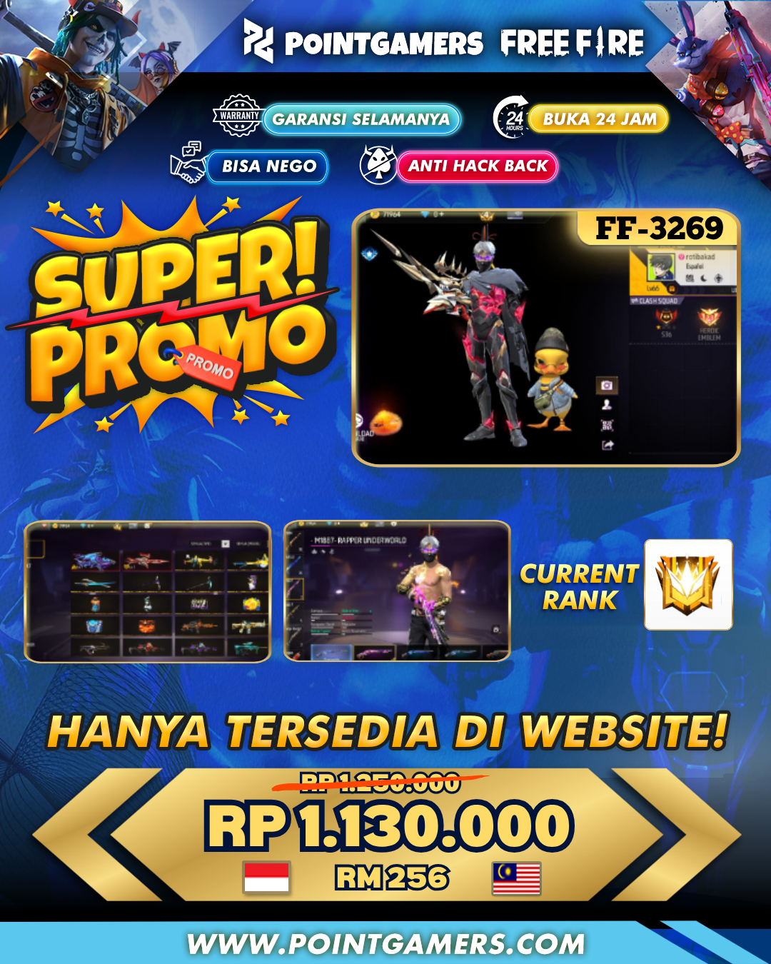 FF-3269 - PROMO SG 2 RAPER, MAMBA