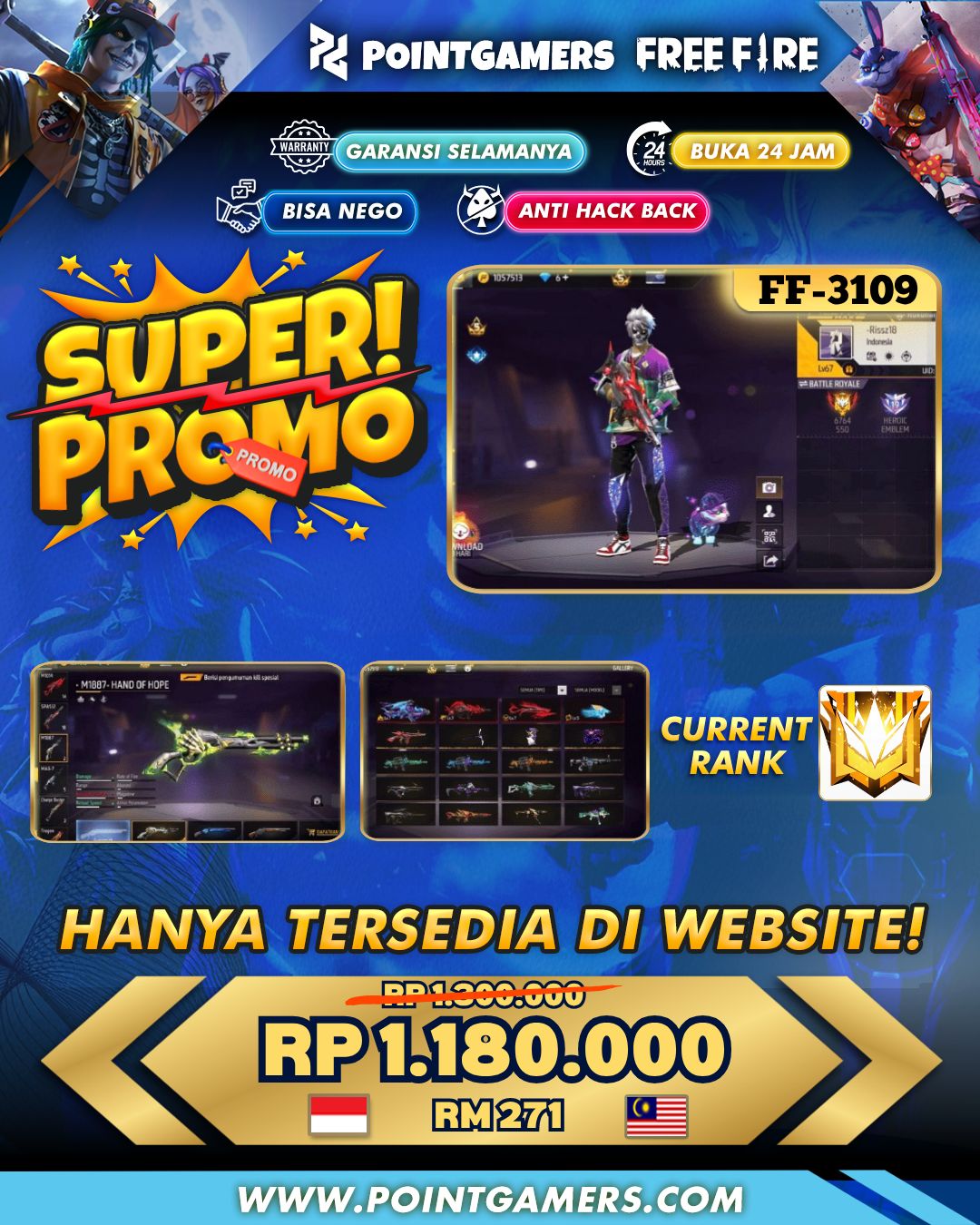 FF-3109 - PROMO 4 EVO MAX, SG2 LUMUT 2RASA