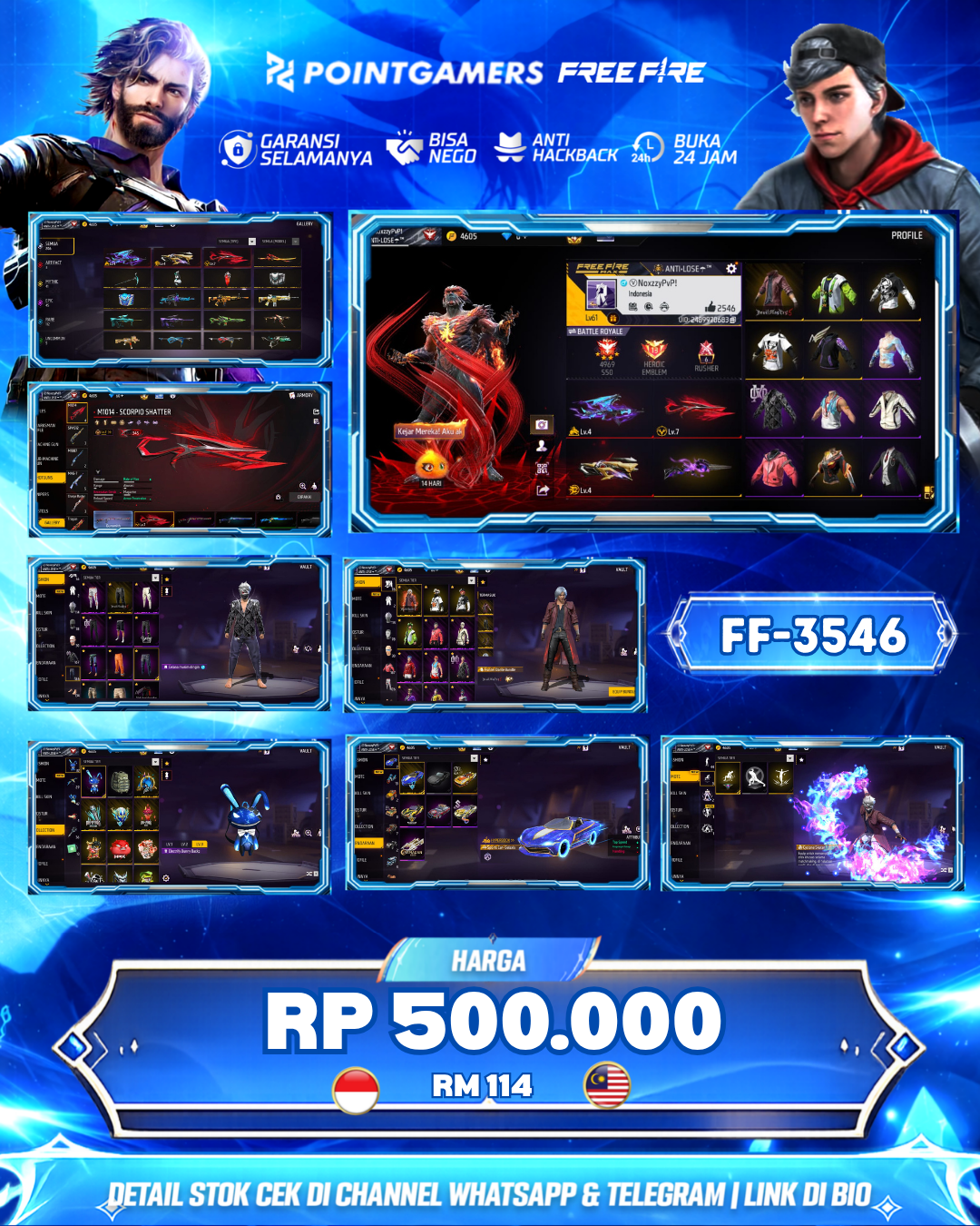 FF-3546 - 3 EVO 1 MAX, SG² MAMBA 2RASA
