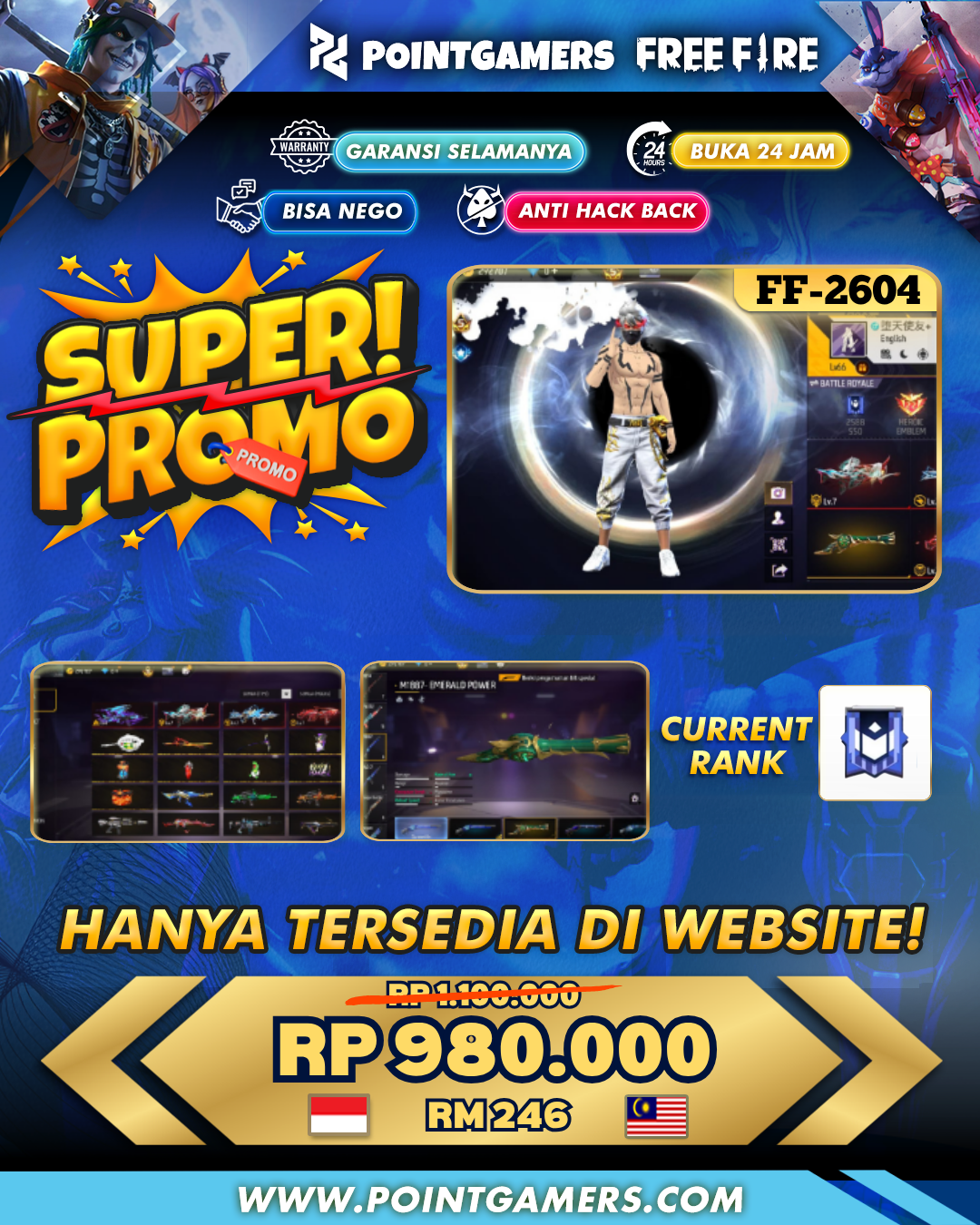 FF-2604 - PROMO EVO 4 MAX 3, SG2 TROMPET