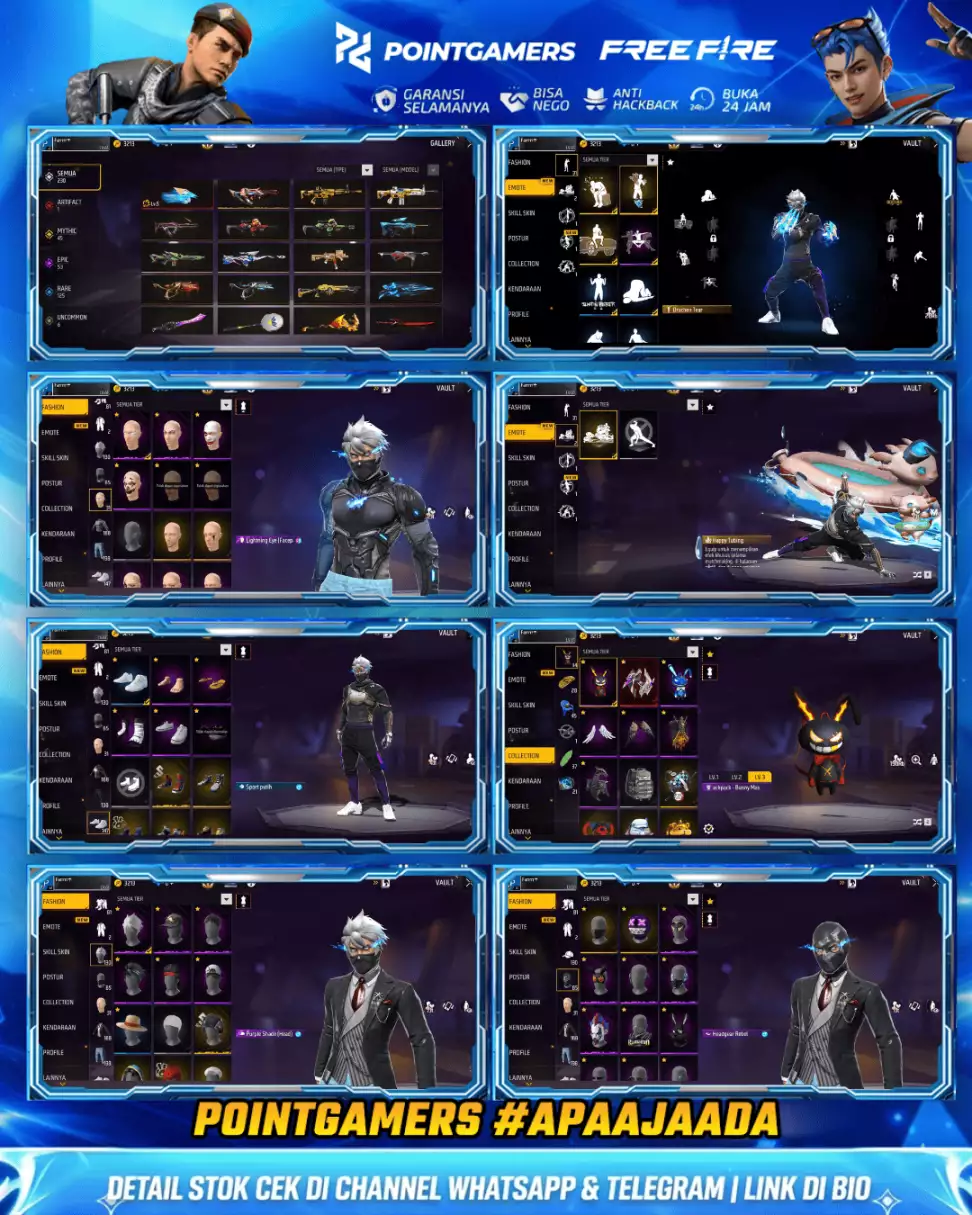 EVO 1 MAX 1, SG 2 AQUA , MAMBA 2